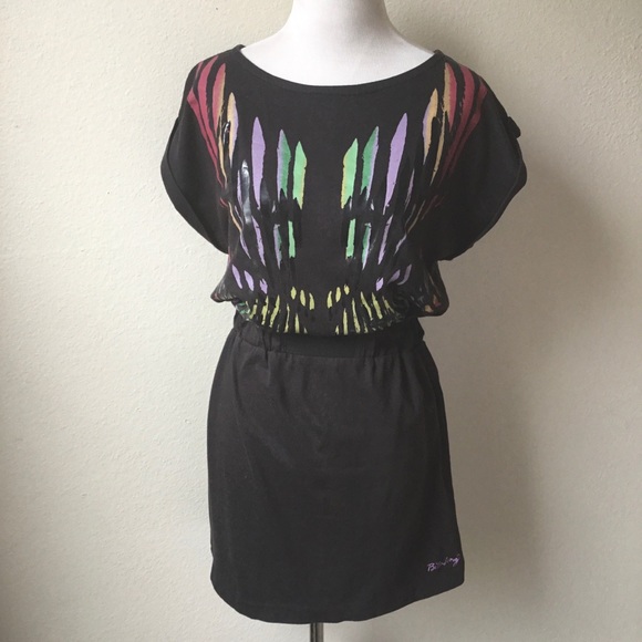 Charcoal Knit Dress - Picture 2 of 6